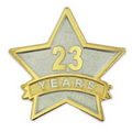 Year of Service Star Pin - 23 Year